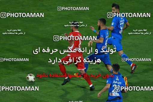 1274090, Tehran, , لیگ برتر فوتبال ایران، Persian Gulf Cup، Week 8، First Leg، Esteghlal 0 v 0 Persepolis on 2018/09/27 at Azadi Stadium