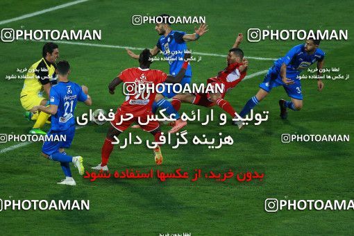 1274292, Tehran, , لیگ برتر فوتبال ایران، Persian Gulf Cup، Week 8، First Leg، Esteghlal 0 v 0 Persepolis on 2018/09/27 at Azadi Stadium