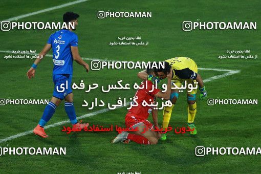 1274282, Tehran, , لیگ برتر فوتبال ایران، Persian Gulf Cup، Week 8، First Leg، Esteghlal 0 v 0 Persepolis on 2018/09/27 at Azadi Stadium