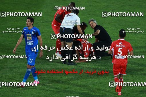 1274342, لیگ برتر فوتبال ایران، Persian Gulf Cup، Week 8، First Leg، 2018/09/27، Tehran، Azadi Stadium، Esteghlal 0 - 0 Persepolis