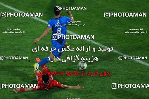 1274170, Tehran, , لیگ برتر فوتبال ایران، Persian Gulf Cup، Week 8، First Leg، Esteghlal 0 v 0 Persepolis on 2018/09/27 at Azadi Stadium