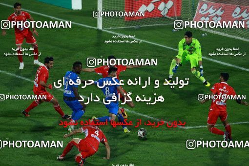 1274104, Tehran, , لیگ برتر فوتبال ایران، Persian Gulf Cup، Week 8، First Leg، Esteghlal 0 v 0 Persepolis on 2018/09/27 at Azadi Stadium