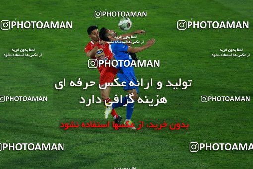 1273978, Tehran, , لیگ برتر فوتبال ایران، Persian Gulf Cup، Week 8، First Leg، Esteghlal 0 v 0 Persepolis on 2018/09/27 at Azadi Stadium