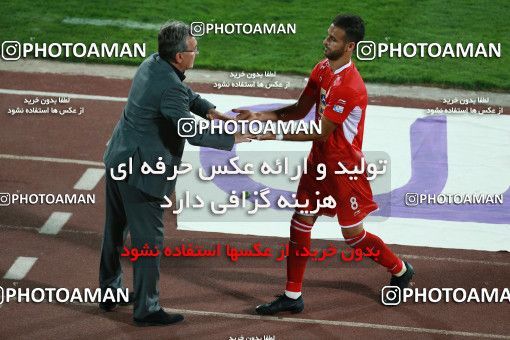 1274347, Tehran, , لیگ برتر فوتبال ایران، Persian Gulf Cup، Week 8، First Leg، Esteghlal 0 v 0 Persepolis on 2018/09/27 at Azadi Stadium