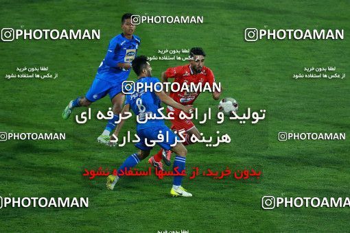 1274255, Tehran, , لیگ برتر فوتبال ایران، Persian Gulf Cup، Week 8، First Leg، Esteghlal 0 v 0 Persepolis on 2018/09/27 at Azadi Stadium
