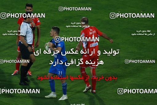 1274288, Tehran, , لیگ برتر فوتبال ایران، Persian Gulf Cup، Week 8، First Leg، Esteghlal 0 v 0 Persepolis on 2018/09/27 at Azadi Stadium