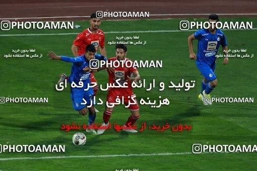 1274313, Tehran, , لیگ برتر فوتبال ایران، Persian Gulf Cup، Week 8، First Leg، Esteghlal 0 v 0 Persepolis on 2018/09/27 at Azadi Stadium