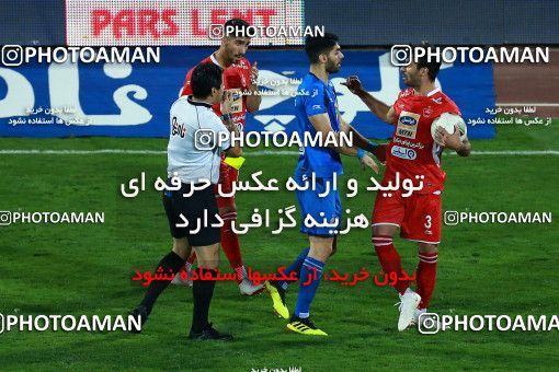 1274184, Tehran, , لیگ برتر فوتبال ایران، Persian Gulf Cup، Week 8، First Leg، Esteghlal 0 v 0 Persepolis on 2018/09/27 at Azadi Stadium