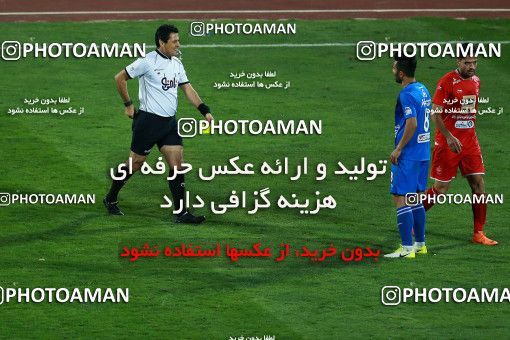 1274005, Tehran, , لیگ برتر فوتبال ایران، Persian Gulf Cup، Week 8، First Leg، Esteghlal 0 v 0 Persepolis on 2018/09/27 at Azadi Stadium