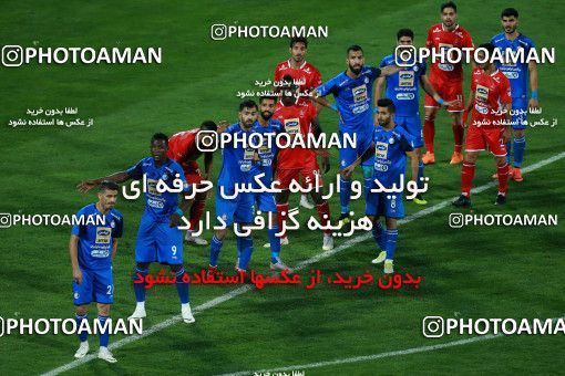 1274029, Tehran, , لیگ برتر فوتبال ایران، Persian Gulf Cup، Week 8، First Leg، Esteghlal 0 v 0 Persepolis on 2018/09/27 at Azadi Stadium