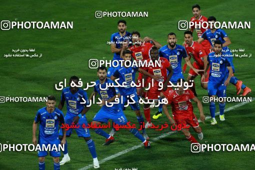 1274253, Tehran, , لیگ برتر فوتبال ایران، Persian Gulf Cup، Week 8، First Leg، Esteghlal 0 v 0 Persepolis on 2018/09/27 at Azadi Stadium