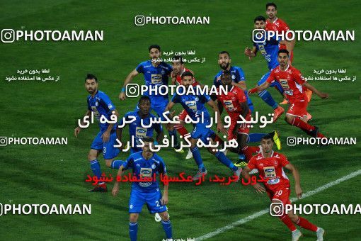 1274172, Tehran, , لیگ برتر فوتبال ایران، Persian Gulf Cup، Week 8، First Leg، Esteghlal 0 v 0 Persepolis on 2018/09/27 at Azadi Stadium