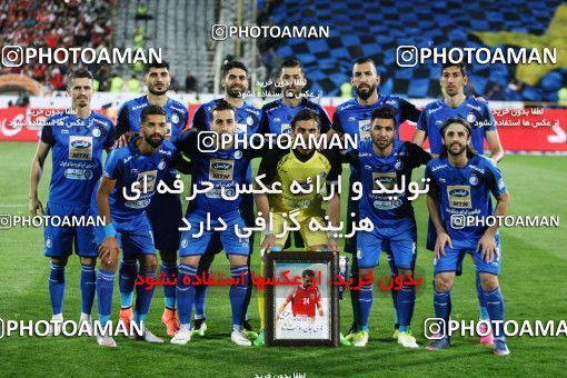 1266911, Tehran, , لیگ برتر فوتبال ایران، Persian Gulf Cup، Week 8، First Leg، Esteghlal 0 v 0 Persepolis on 2018/09/27 at Azadi Stadium