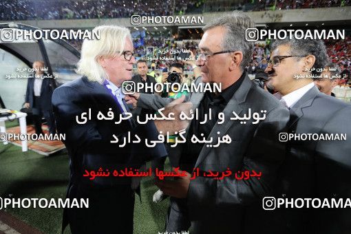 1266983, Tehran, , لیگ برتر فوتبال ایران، Persian Gulf Cup، Week 8، First Leg، Esteghlal 0 v 0 Persepolis on 2018/09/27 at Azadi Stadium