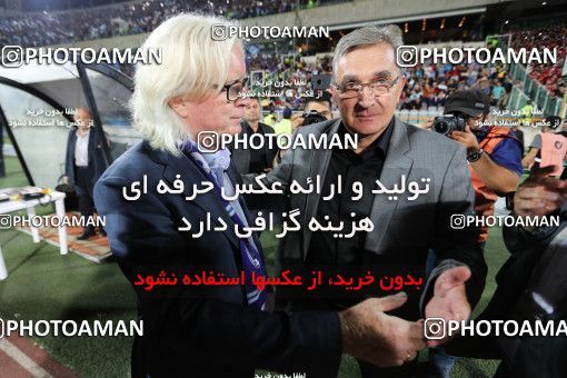 1266969, Tehran, , لیگ برتر فوتبال ایران، Persian Gulf Cup، Week 8، First Leg، Esteghlal 0 v 0 Persepolis on 2018/09/27 at Azadi Stadium