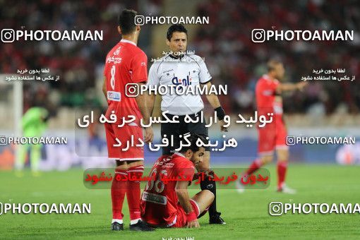 1266967, Tehran, , لیگ برتر فوتبال ایران، Persian Gulf Cup، Week 8، First Leg، Esteghlal 0 v 0 Persepolis on 2018/09/27 at Azadi Stadium