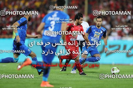 1266873, Tehran, , لیگ برتر فوتبال ایران، Persian Gulf Cup، Week 8، First Leg، Esteghlal 0 v 0 Persepolis on 2018/09/27 at Azadi Stadium