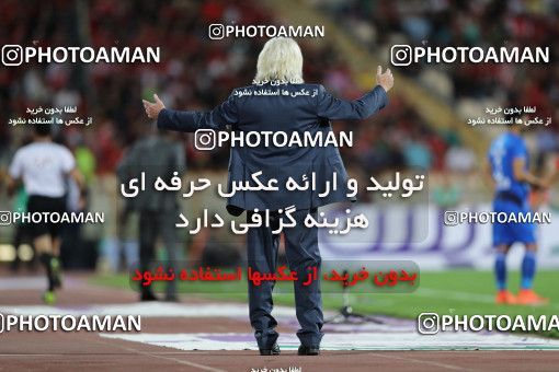 1266953, Tehran, , لیگ برتر فوتبال ایران، Persian Gulf Cup، Week 8، First Leg، Esteghlal 0 v 0 Persepolis on 2018/09/27 at Azadi Stadium