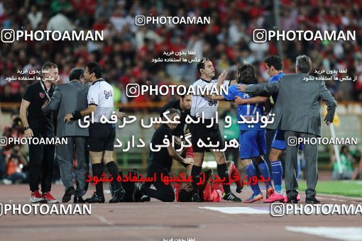 1266958, لیگ برتر فوتبال ایران، Persian Gulf Cup، Week 8، First Leg، 2018/09/27، Tehran، Azadi Stadium، Esteghlal 0 - 0 Persepolis