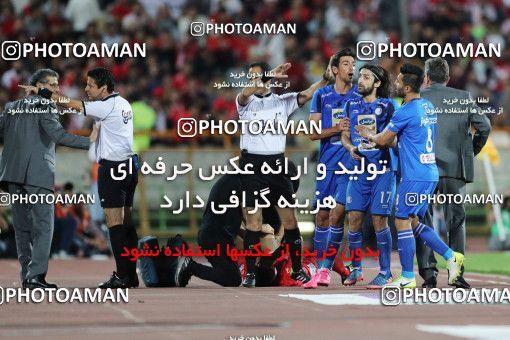 1267005, Tehran, , لیگ برتر فوتبال ایران، Persian Gulf Cup، Week 8، First Leg، Esteghlal 0 v 0 Persepolis on 2018/09/27 at Azadi Stadium