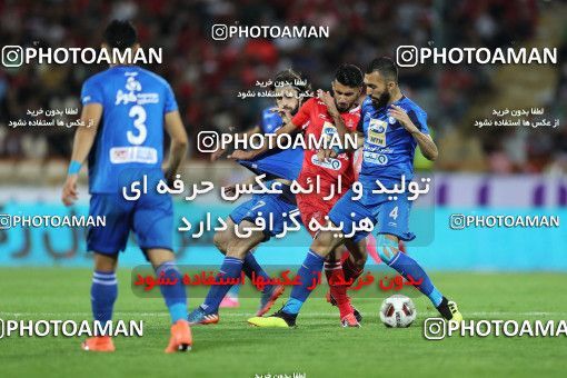 1266881, Tehran, , لیگ برتر فوتبال ایران، Persian Gulf Cup، Week 8، First Leg، Esteghlal 0 v 0 Persepolis on 2018/09/27 at Azadi Stadium