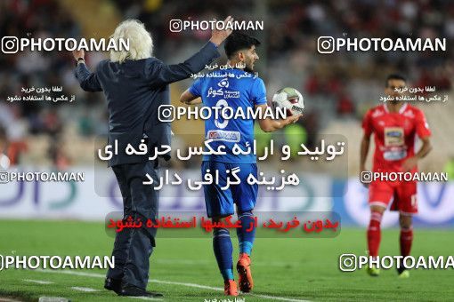 1267045, Tehran, , لیگ برتر فوتبال ایران، Persian Gulf Cup، Week 8، First Leg، Esteghlal 0 v 0 Persepolis on 2018/09/27 at Azadi Stadium