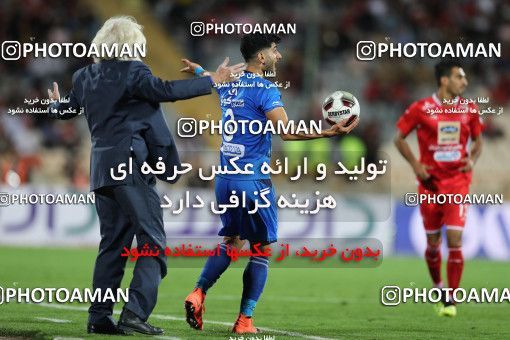 1266924, Tehran, , لیگ برتر فوتبال ایران، Persian Gulf Cup، Week 8، First Leg، Esteghlal 0 v 0 Persepolis on 2018/09/27 at Azadi Stadium