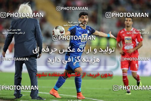 1266987, Tehran, , لیگ برتر فوتبال ایران، Persian Gulf Cup، Week 8، First Leg، Esteghlal 0 v 0 Persepolis on 2018/09/27 at Azadi Stadium