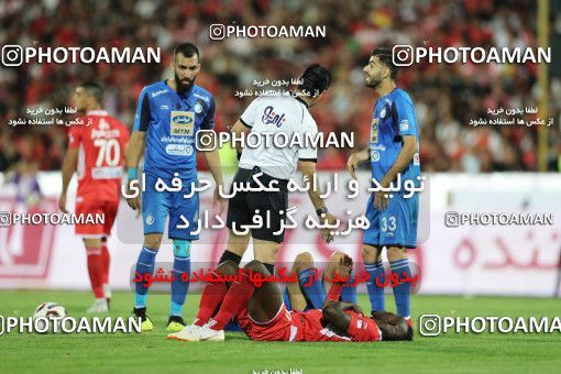 1266931, Tehran, , لیگ برتر فوتبال ایران، Persian Gulf Cup، Week 8، First Leg، Esteghlal 0 v 0 Persepolis on 2018/09/27 at Azadi Stadium