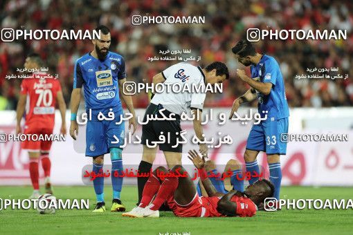 1267026, Tehran, , لیگ برتر فوتبال ایران، Persian Gulf Cup، Week 8، First Leg، Esteghlal 0 v 0 Persepolis on 2018/09/27 at Azadi Stadium