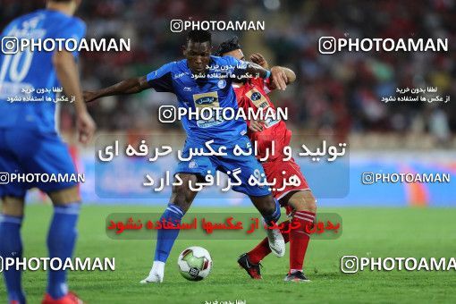 1266929, Tehran, , لیگ برتر فوتبال ایران، Persian Gulf Cup، Week 8، First Leg، Esteghlal 0 v 0 Persepolis on 2018/09/27 at Azadi Stadium