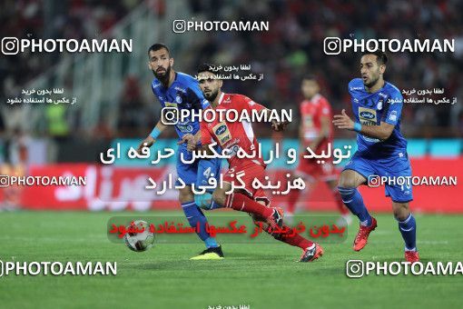 1266879, Tehran, , لیگ برتر فوتبال ایران، Persian Gulf Cup، Week 8، First Leg، Esteghlal 0 v 0 Persepolis on 2018/09/27 at Azadi Stadium