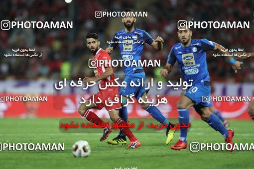 1266899, Tehran, , لیگ برتر فوتبال ایران، Persian Gulf Cup، Week 8، First Leg، Esteghlal 0 v 0 Persepolis on 2018/09/27 at Azadi Stadium