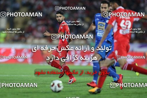 1266908, Tehran, , لیگ برتر فوتبال ایران، Persian Gulf Cup، Week 8، First Leg، Esteghlal 0 v 0 Persepolis on 2018/09/27 at Azadi Stadium