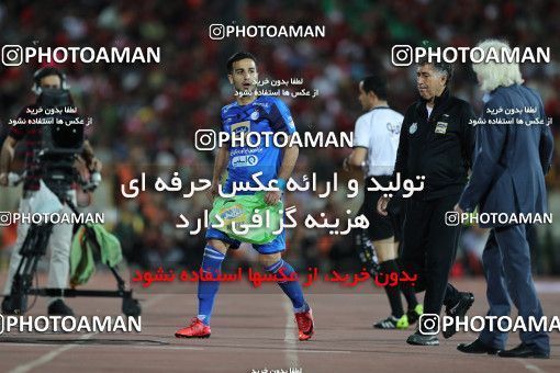 1266961, Tehran, , لیگ برتر فوتبال ایران، Persian Gulf Cup، Week 8، First Leg، Esteghlal 0 v 0 Persepolis on 2018/09/27 at Azadi Stadium