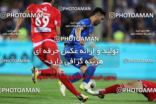 1266968, Tehran, , لیگ برتر فوتبال ایران، Persian Gulf Cup، Week 8، First Leg، Esteghlal 0 v 0 Persepolis on 2018/09/27 at Azadi Stadium