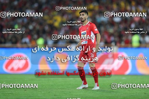 1266890, Tehran, , لیگ برتر فوتبال ایران، Persian Gulf Cup، Week 8، First Leg، Esteghlal 0 v 0 Persepolis on 2018/09/27 at Azadi Stadium
