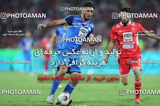 1266907, Tehran, , لیگ برتر فوتبال ایران، Persian Gulf Cup، Week 8، First Leg، Esteghlal 0 v 0 Persepolis on 2018/09/27 at Azadi Stadium