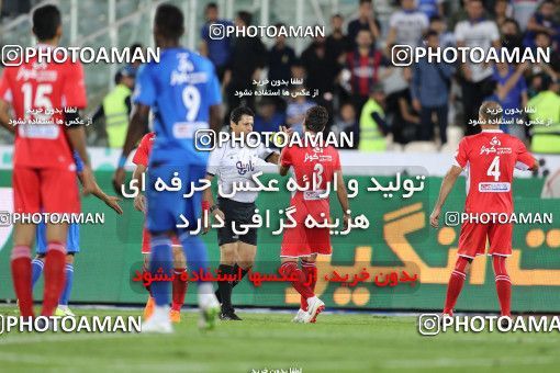 1266883, Tehran, , لیگ برتر فوتبال ایران، Persian Gulf Cup، Week 8، First Leg، Esteghlal 0 v 0 Persepolis on 2018/09/27 at Azadi Stadium