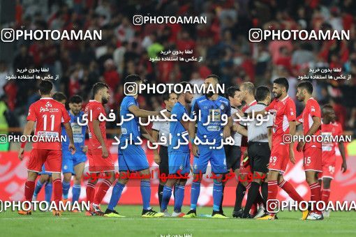 1266933, Tehran, , لیگ برتر فوتبال ایران، Persian Gulf Cup، Week 8، First Leg، Esteghlal 0 v 0 Persepolis on 2018/09/27 at Azadi Stadium