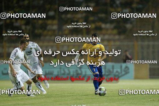 1255822, Masjed Soleyman, , لیگ برتر فوتبال ایران، Persian Gulf Cup، Week 8، First Leg، Naft M Soleyman 0 v 2 Sepahan on 2018/09/27 at Behnam Mohammadi Stadium