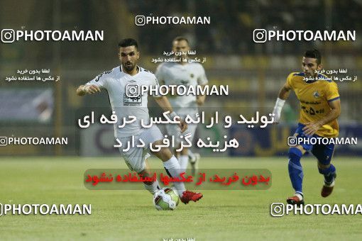 1255922, Masjed Soleyman, , لیگ برتر فوتبال ایران، Persian Gulf Cup، Week 8، First Leg، Naft M Soleyman 0 v 2 Sepahan on 2018/09/27 at Behnam Mohammadi Stadium