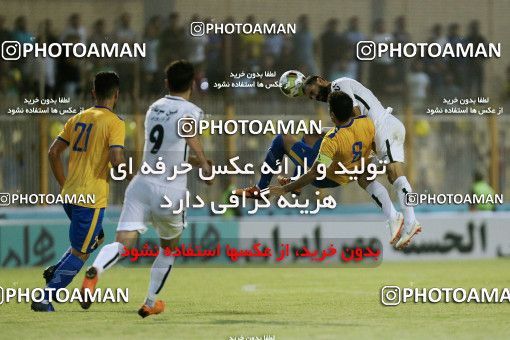 1255959, Masjed Soleyman, , لیگ برتر فوتبال ایران، Persian Gulf Cup، Week 8، First Leg، Naft M Soleyman 0 v 2 Sepahan on 2018/09/27 at Behnam Mohammadi Stadium