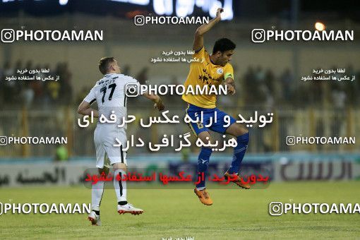 1255889, Masjed Soleyman, , لیگ برتر فوتبال ایران، Persian Gulf Cup، Week 8، First Leg، Naft M Soleyman 0 v 2 Sepahan on 2018/09/27 at Behnam Mohammadi Stadium