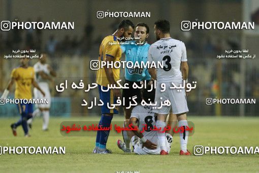 1255948, Masjed Soleyman, , لیگ برتر فوتبال ایران، Persian Gulf Cup، Week 8، First Leg، Naft M Soleyman 0 v 2 Sepahan on 2018/09/27 at Behnam Mohammadi Stadium