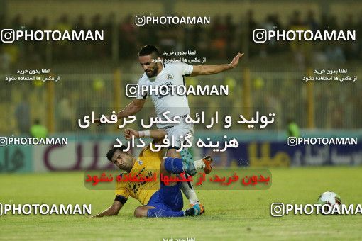1255956, Masjed Soleyman, , لیگ برتر فوتبال ایران، Persian Gulf Cup، Week 8، First Leg، Naft M Soleyman 0 v 2 Sepahan on 2018/09/27 at Behnam Mohammadi Stadium