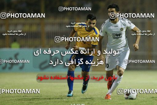 1255942, Masjed Soleyman, , لیگ برتر فوتبال ایران، Persian Gulf Cup، Week 8، First Leg، Naft M Soleyman 0 v 2 Sepahan on 2018/09/27 at Behnam Mohammadi Stadium