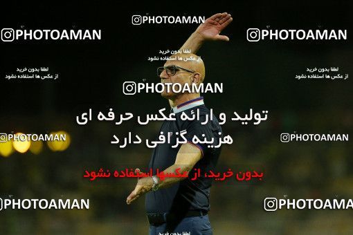 1255820, Masjed Soleyman, , لیگ برتر فوتبال ایران، Persian Gulf Cup، Week 8، First Leg، Naft M Soleyman 0 v 2 Sepahan on 2018/09/27 at Behnam Mohammadi Stadium