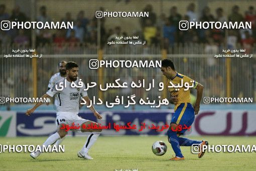 1255852, Masjed Soleyman, , لیگ برتر فوتبال ایران، Persian Gulf Cup، Week 8، First Leg، Naft M Soleyman 0 v 2 Sepahan on 2018/09/27 at Behnam Mohammadi Stadium