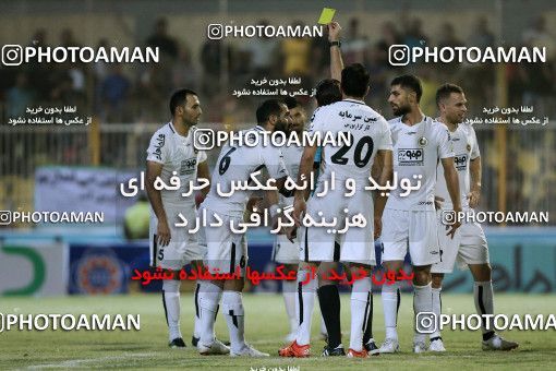1255841, Masjed Soleyman, , لیگ برتر فوتبال ایران، Persian Gulf Cup، Week 8، First Leg، Naft M Soleyman 0 v 2 Sepahan on 2018/09/27 at Behnam Mohammadi Stadium